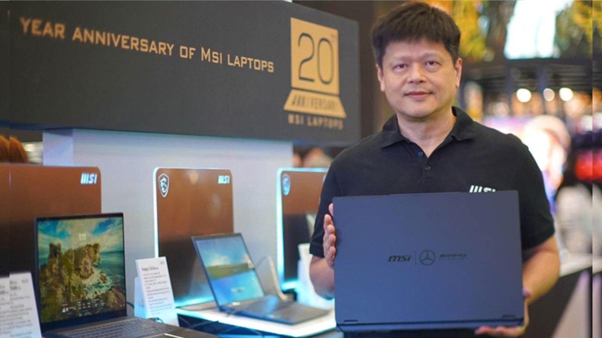 Eric Kuo, Executive Vice President and General Manager dari Unit Bisnis Laptop MSI