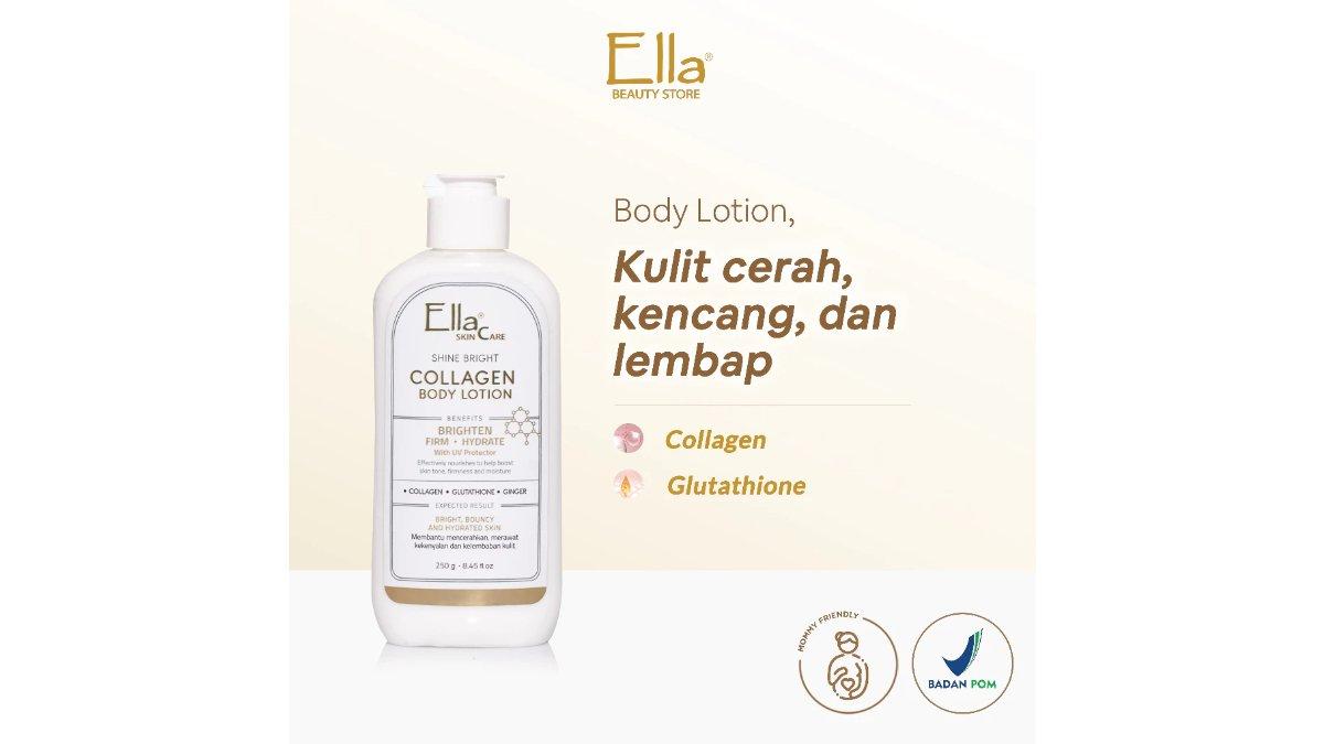 Ella Skincare Shine Bright Collagen Body Lotion with Glutation 