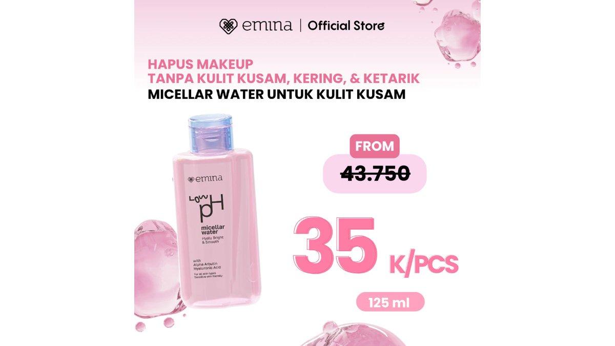 Emina Low pH Micellar Water HyaluBright & Smooth