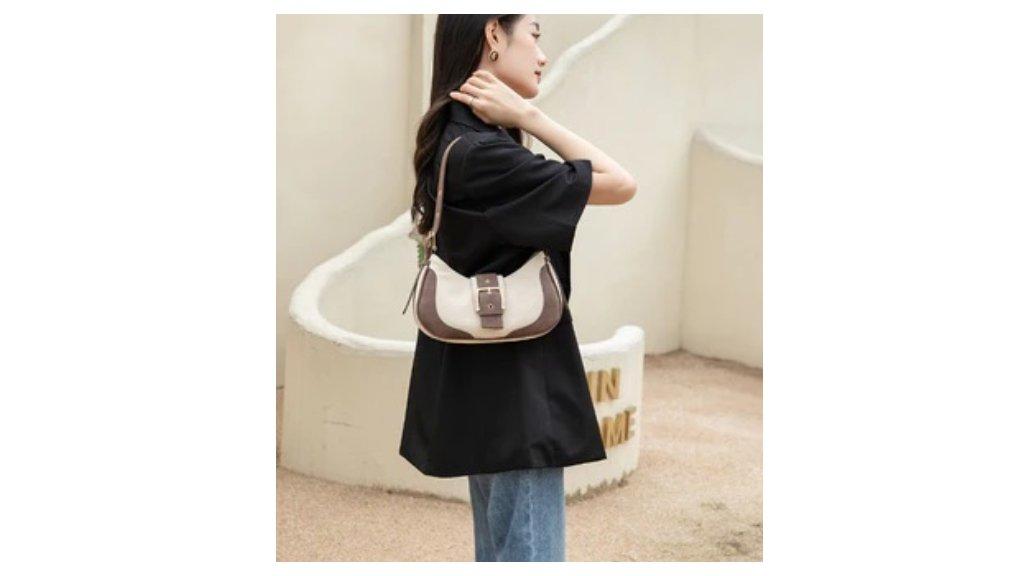 En-Ji Namjin Shoulderbag Cream - Pu Leather Premium