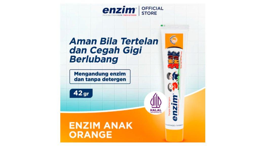 Enzim Anak Pasta Gigi Rasa Tutty Fruity