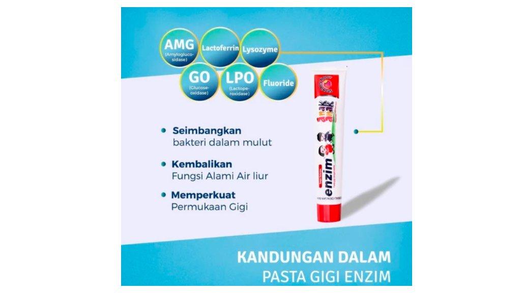 Enzim Anak Pasta Gigi