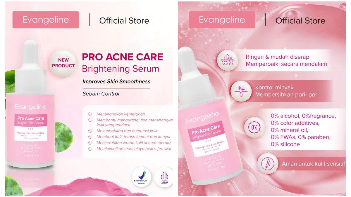 Evangeline Pro Acne Care Brightening Serum