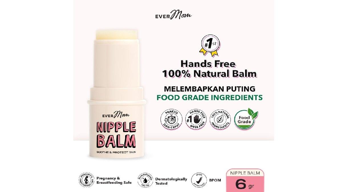 Evermom Natural Nipple Balm Hands Free Mess Free 