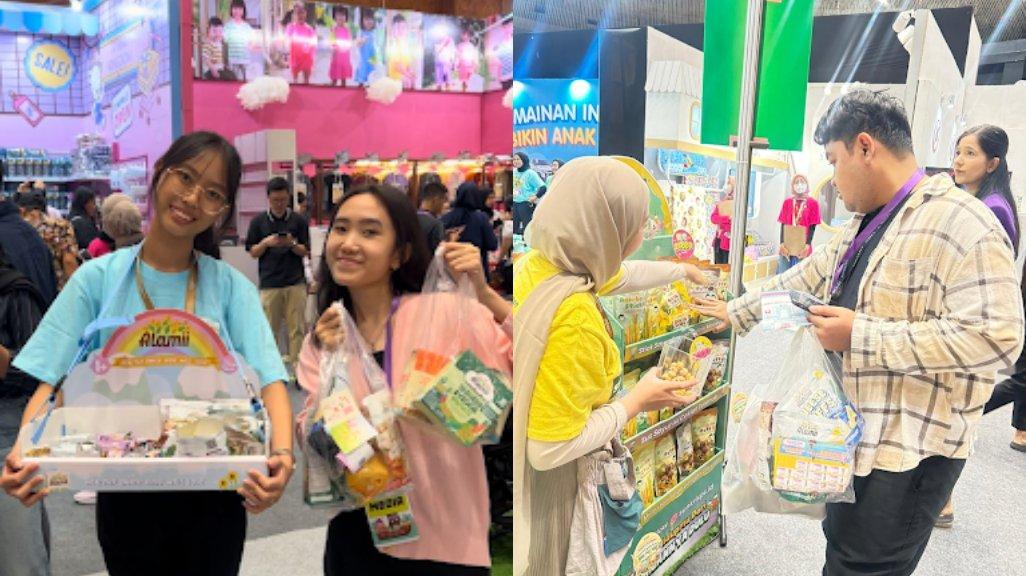 Ika, salah satu pengunjung Mommy N Me