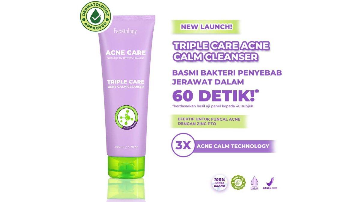 Facetology Triple Care Acne Calm Cleanser