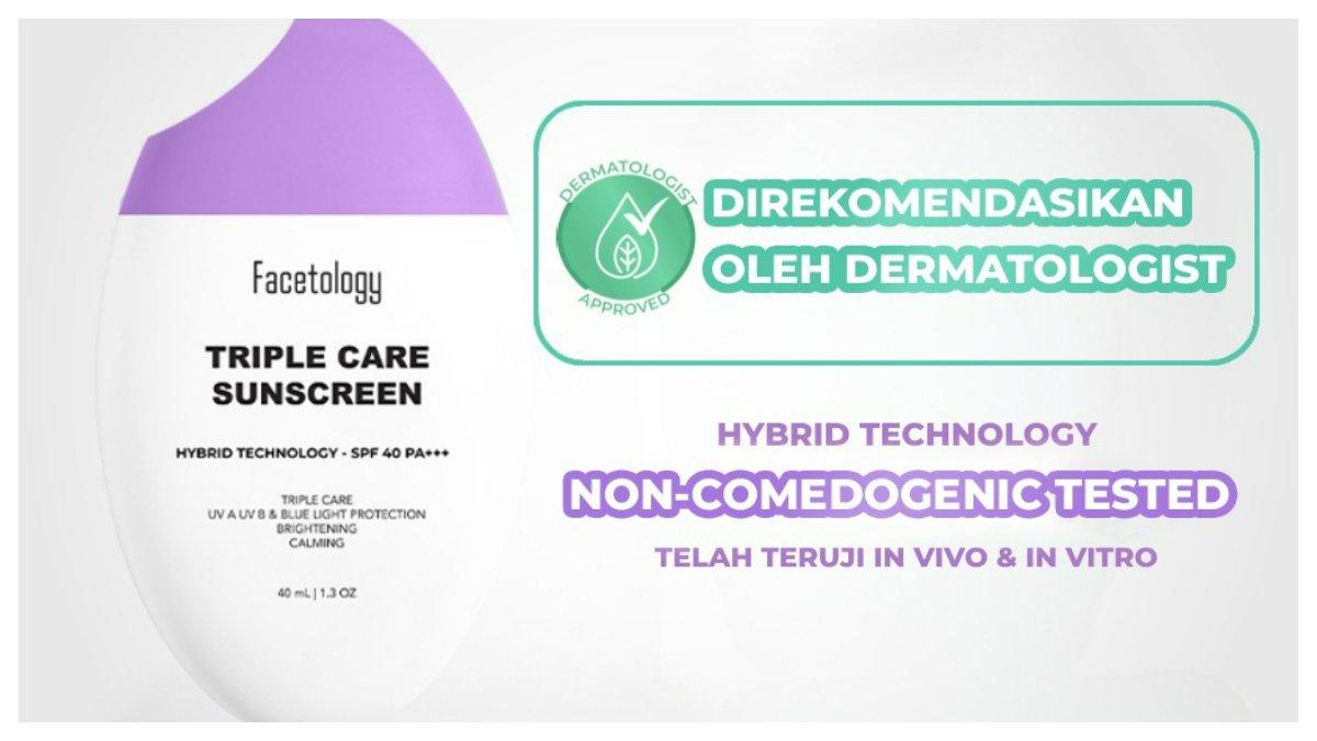 Facetology Triple Care Sunscreen