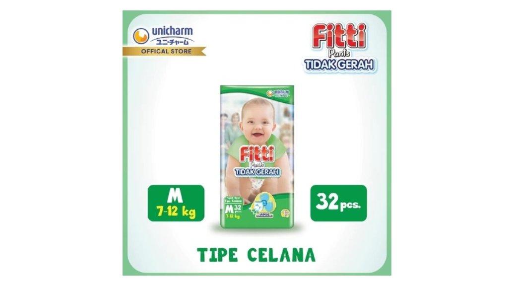 Fitti Pants M 32 - Popok Celana Bayi Aktif