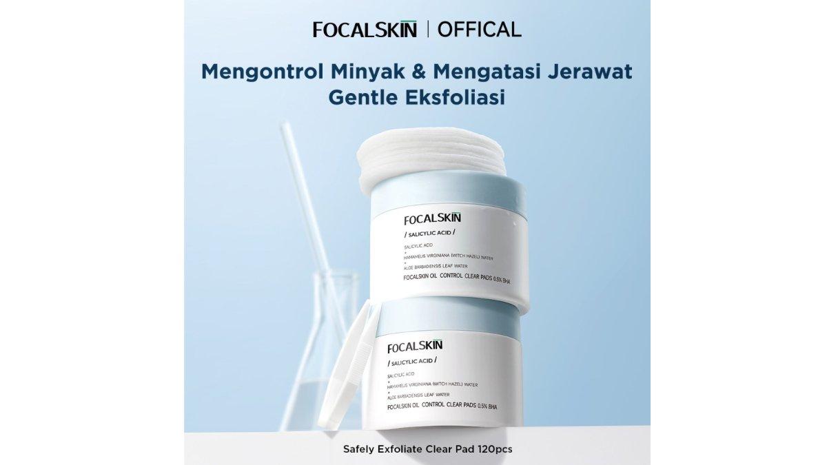 Focalskin Safely Exfoliate Clear Pads