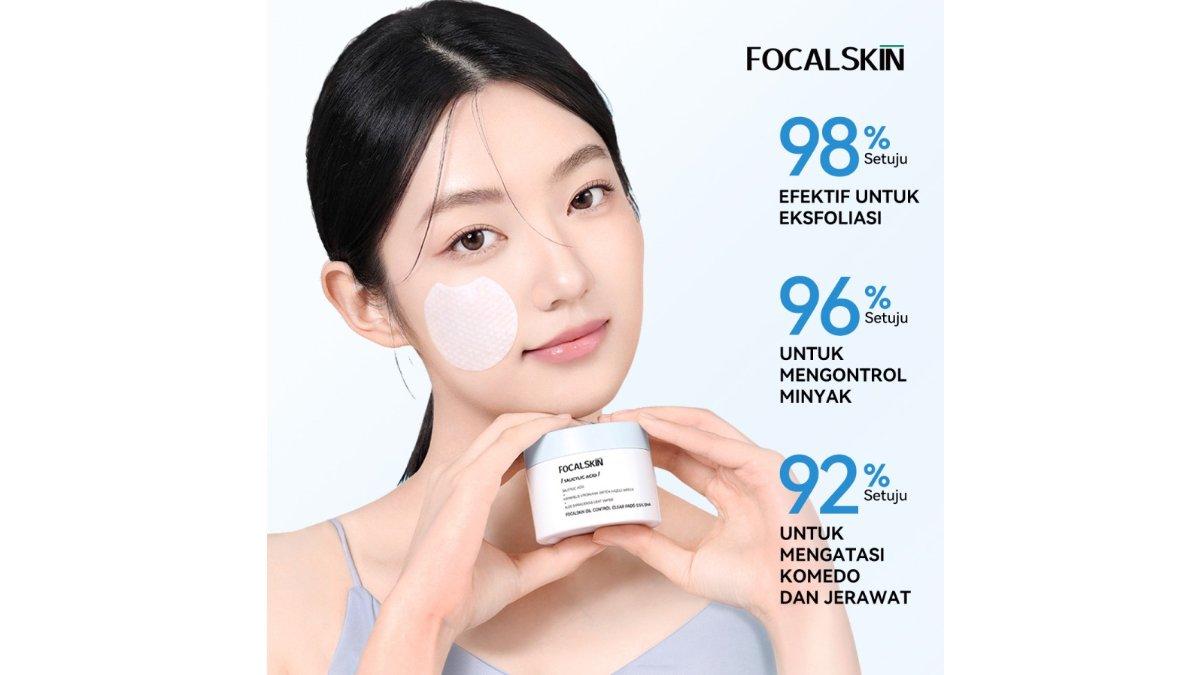 Focalskin Safely Exfoliate Clear Pads