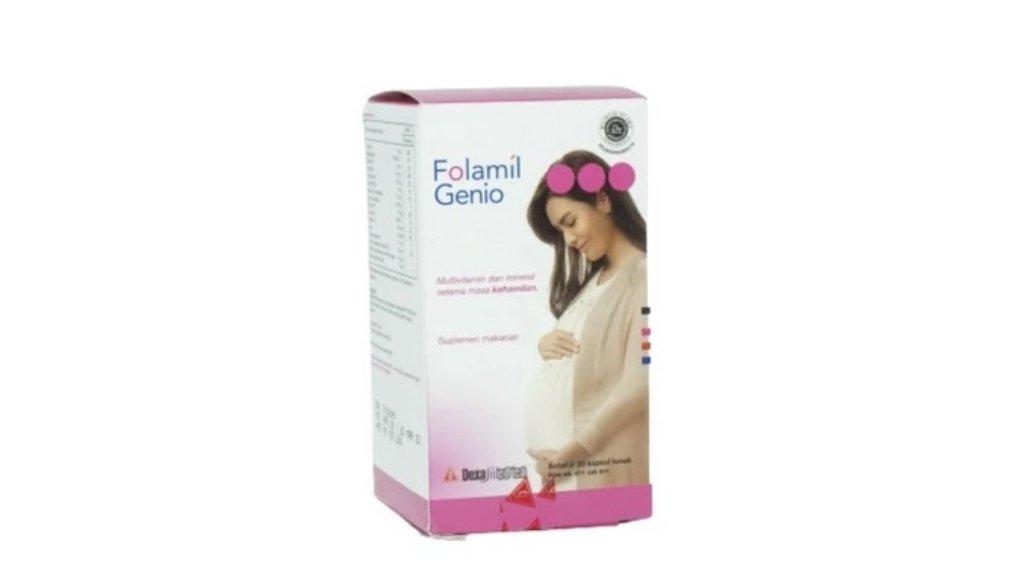 Folamil Genio - Folamil Gold 30 Kapsul/Suplemen/DHA/Multivitamin