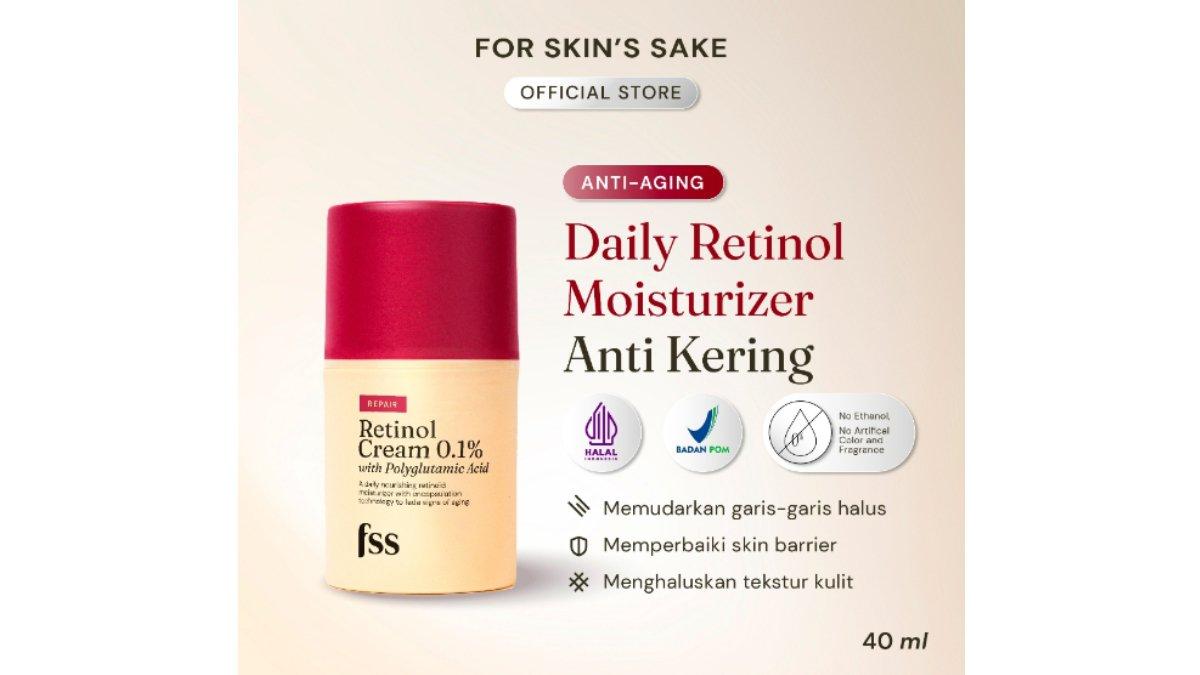 For Skin's Sake FSS Retinol Cream 0.1 persen