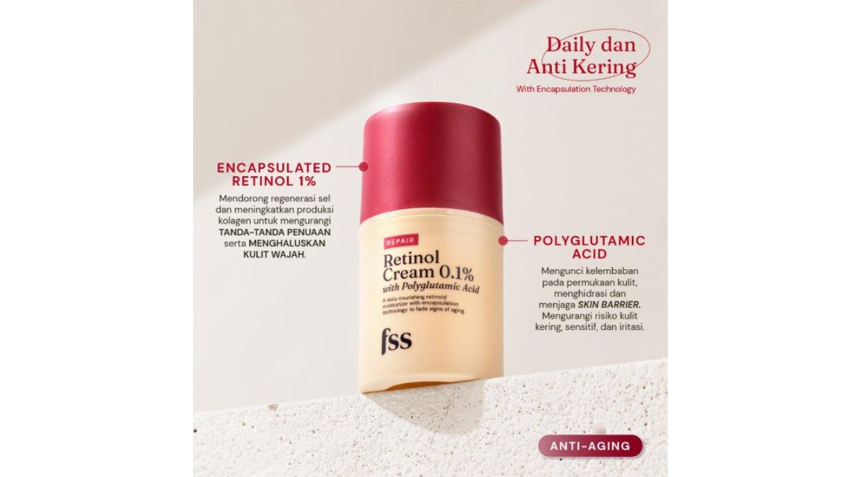 For Skin's Sake FSS Retinol Cream 0.1 persen