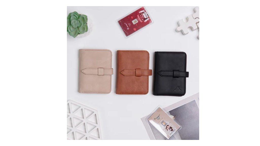 Foxsories - Dompet Kulit Kartu Mika Emas Antam 24 Slot