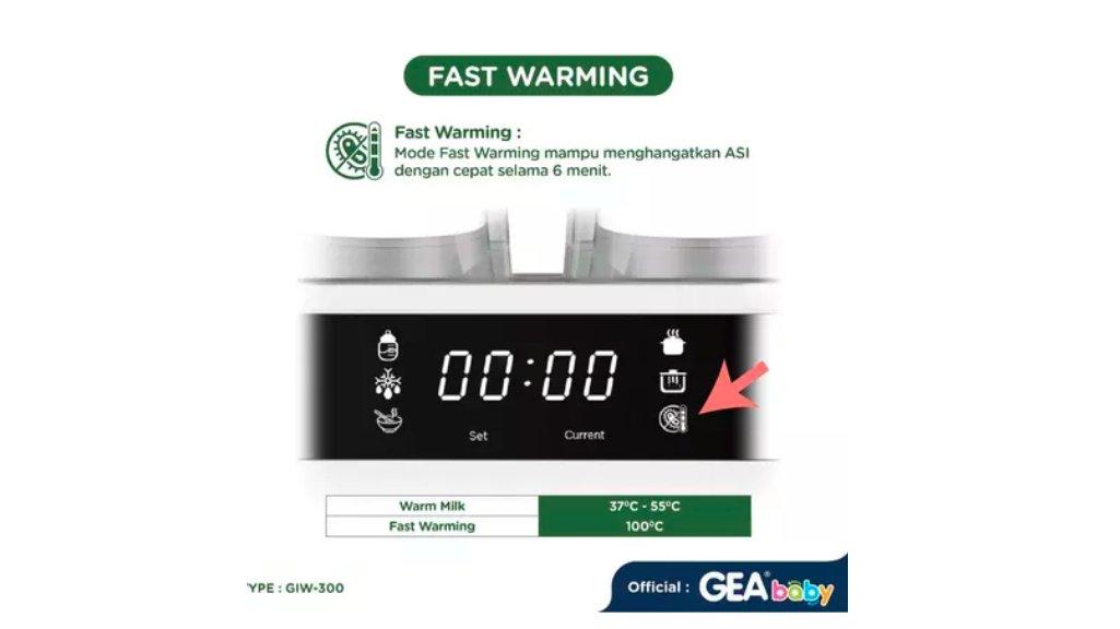 GEA Baby Instant Warmer & Sterilizer GIW-300