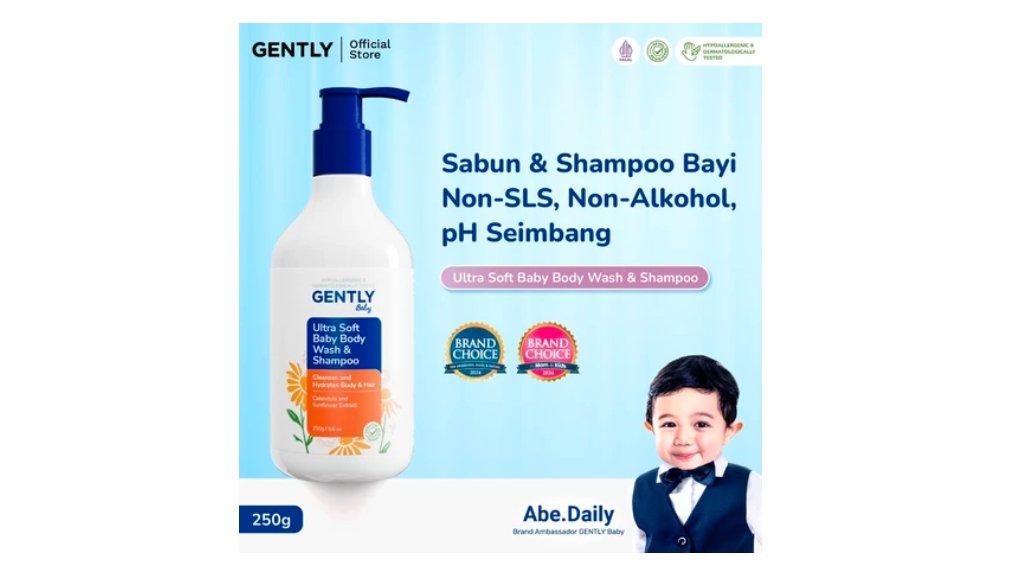 GENTLY Ultra Soft Body Wash & Shampoo