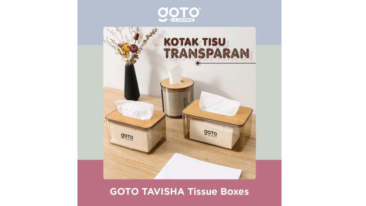 GOTO Tavisha Tempat Tisu Kotak Tissue Box Organizer