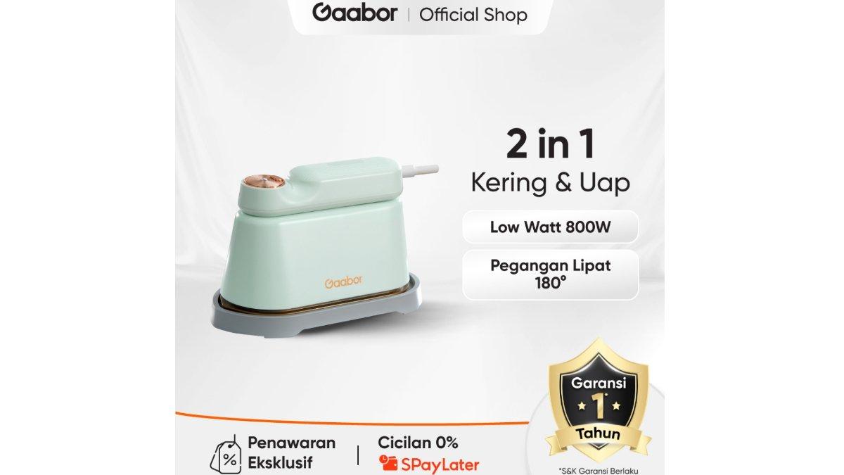 Gaabor Setrika Uap 2in1 HM-M01A
