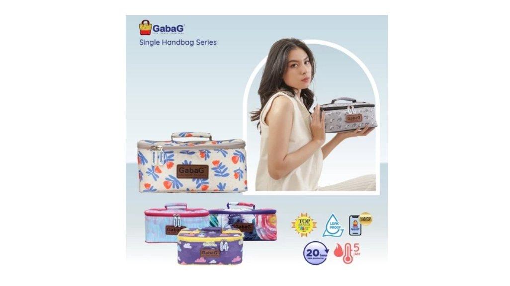 GabaG Tas Asi – Cooler Bag – Single Handbag | Tas Bekal | Tas Bayi | Diaper Bag