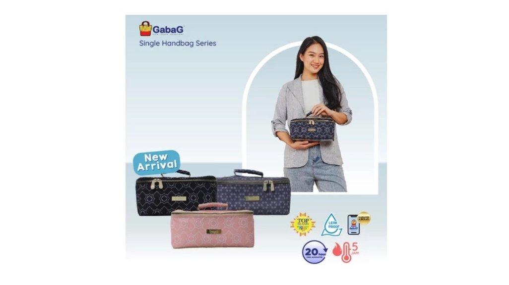 GabaG Tas Asi – Cooler Bag – Single Handbag | Tas Bekal | Tas Bayi | Diaper Bag