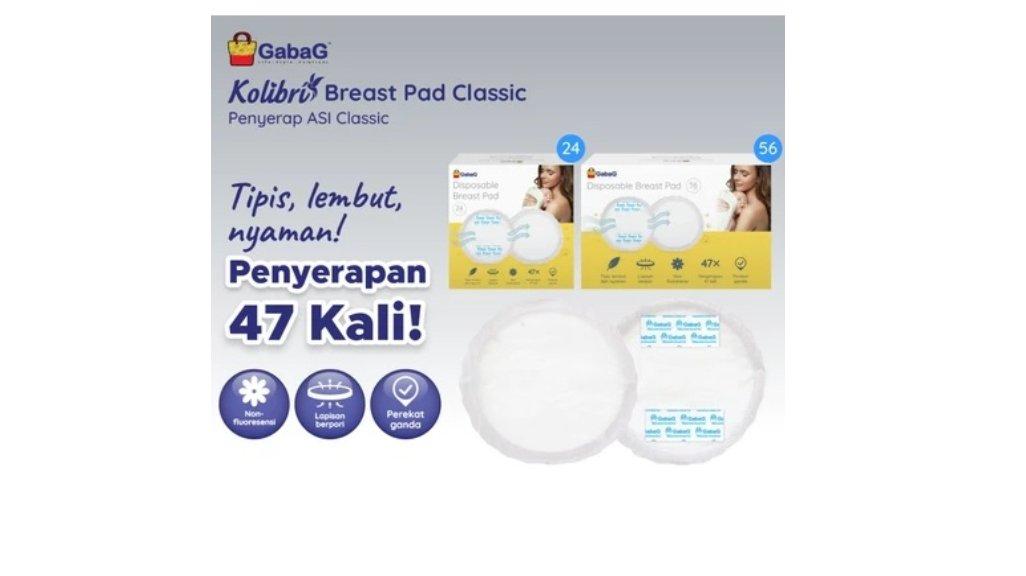Gabag - Breastpad Classic Penyerap Cepat ASI