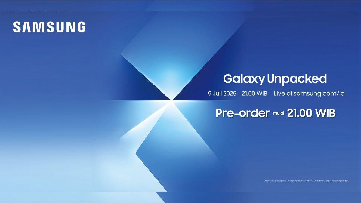 Ilustrasi Galaxy Unpacked Juli 2025