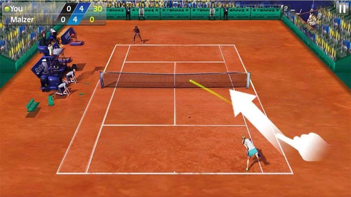 Gameplay 3D Tennis