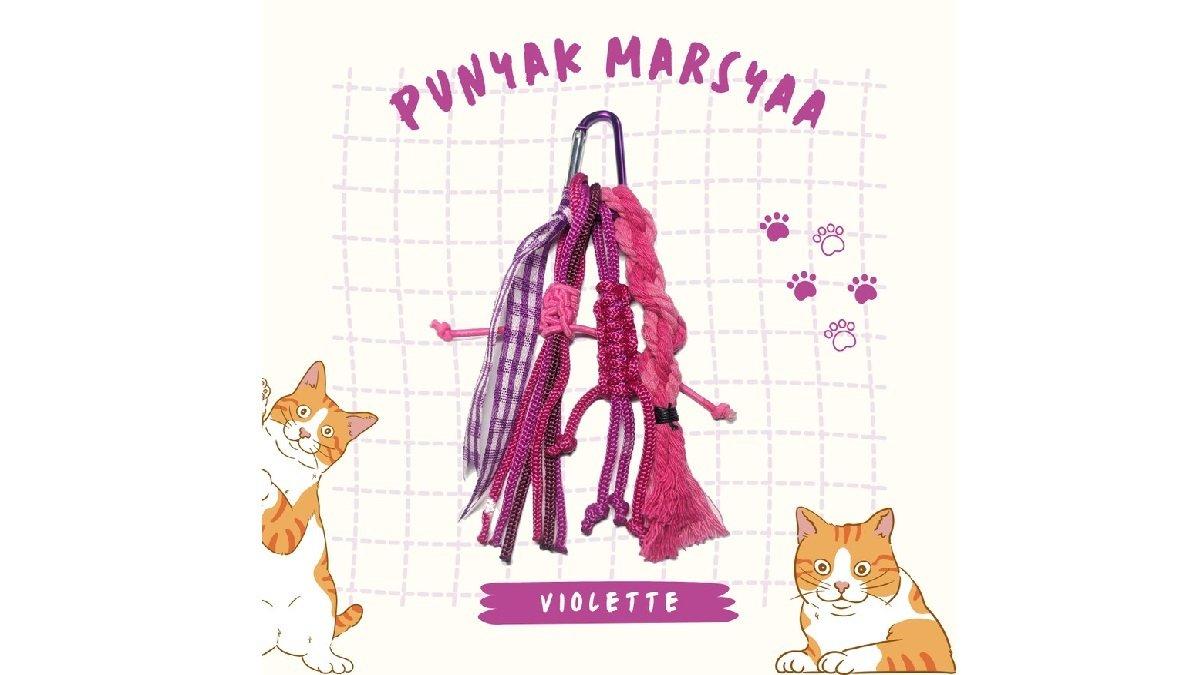 Gantungan Tas Macrame by Punyak Marsyaa