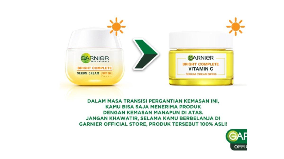 Garnier Bright Complete Serum Day Cream SPF36