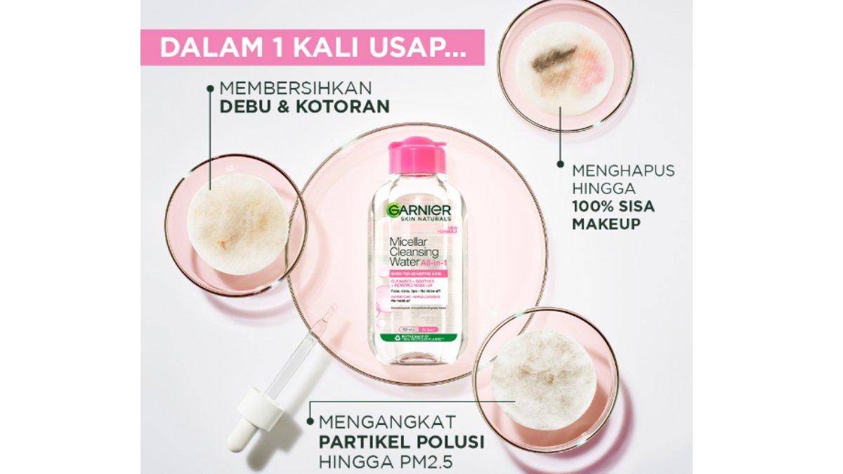 Garnier Micellar Cleansing Water Pink Skin Care