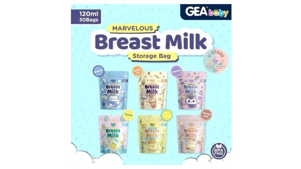 Gea Baby Premium Breast Milk Storage Bag 120ml
