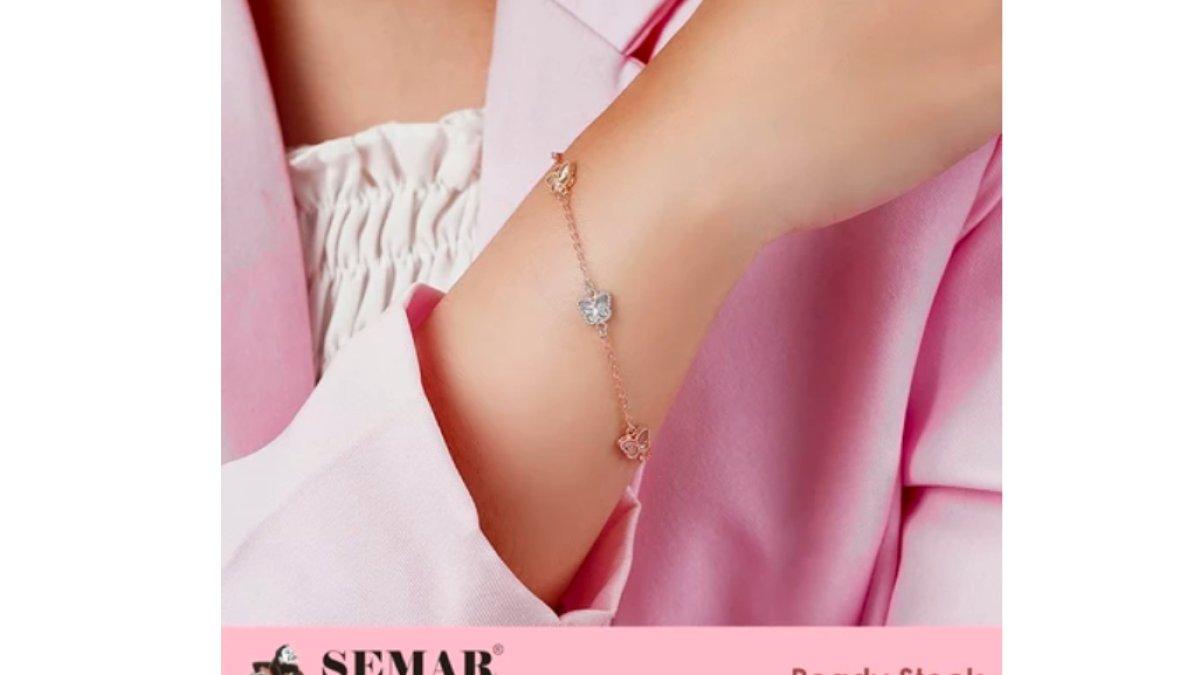 Gelang Emas Farashill Butterfly Gold 10K Semar Nusantara