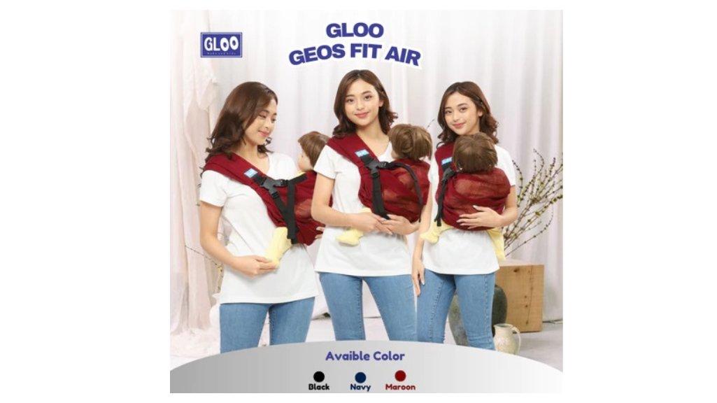 Gendongan Bayi - GLOO Gendongan Geos Jaring Gendongan Samping Untuk Anak Newborn