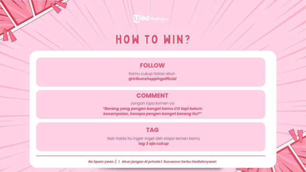 Cara ikutan Give Away