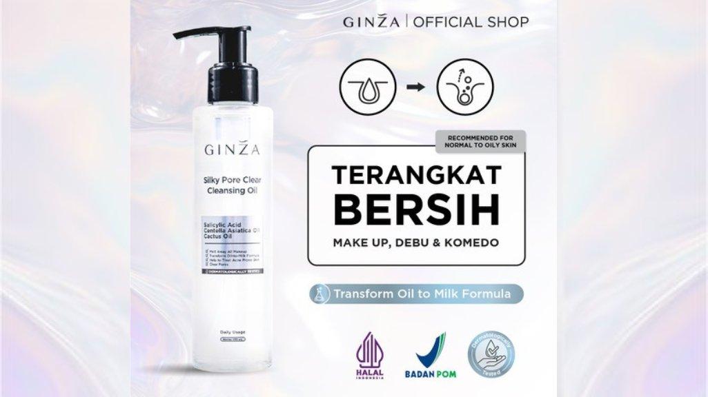 Ginza Silky Pore Clear Cleansing Oil