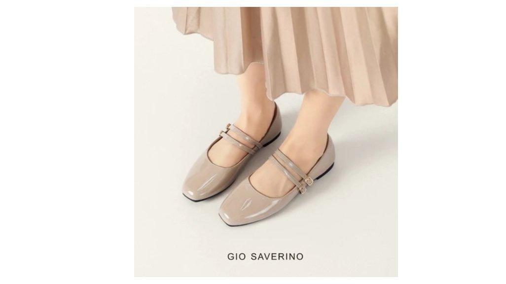Gio Saverino Sepatu Flat Shoes Korea Wanita Flat Sakura