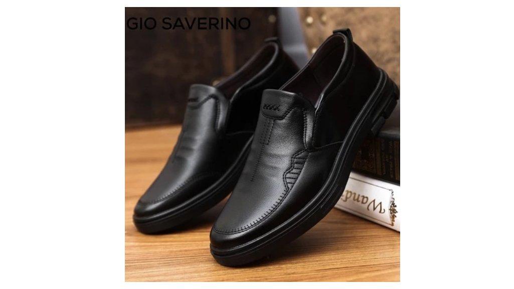 Gio Saverino Sepatu Pria Sepatu Formal Pantofel Pria Louis