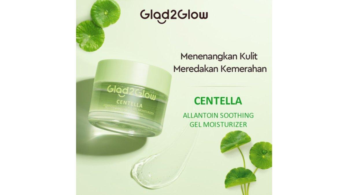 Glad2Glow Centella Allantoin Soothing Moisturizer Gel