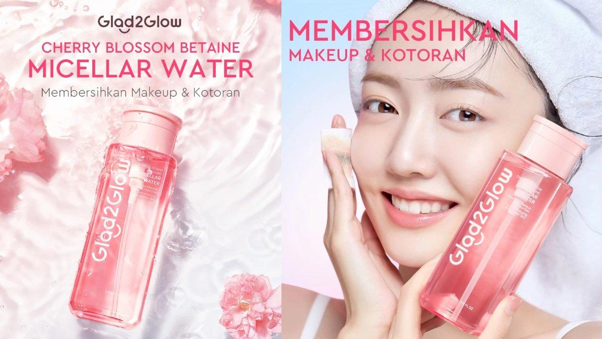 Glad2Glow Cherry Blossom Betaine Micellar Water
