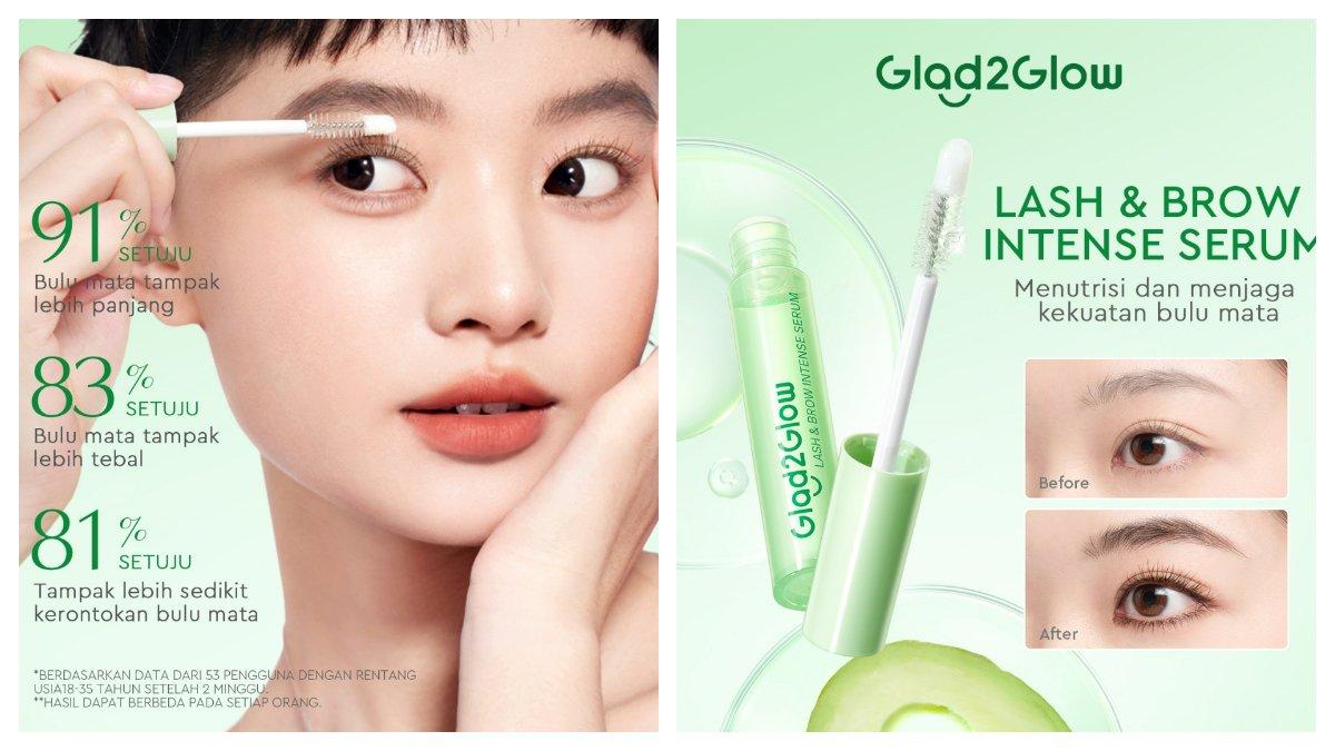 Glad2Glow Eyelash & Brow Intense Serum