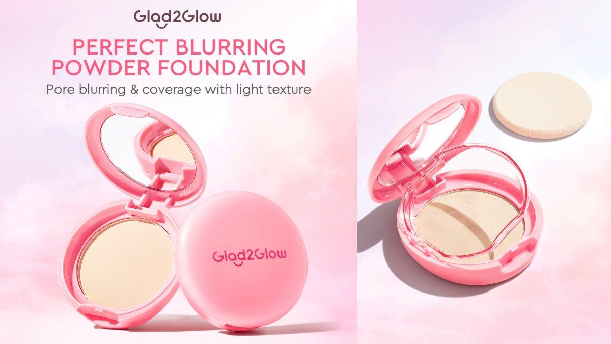 Glad2Glow Perfect Blurring Powder Foundation