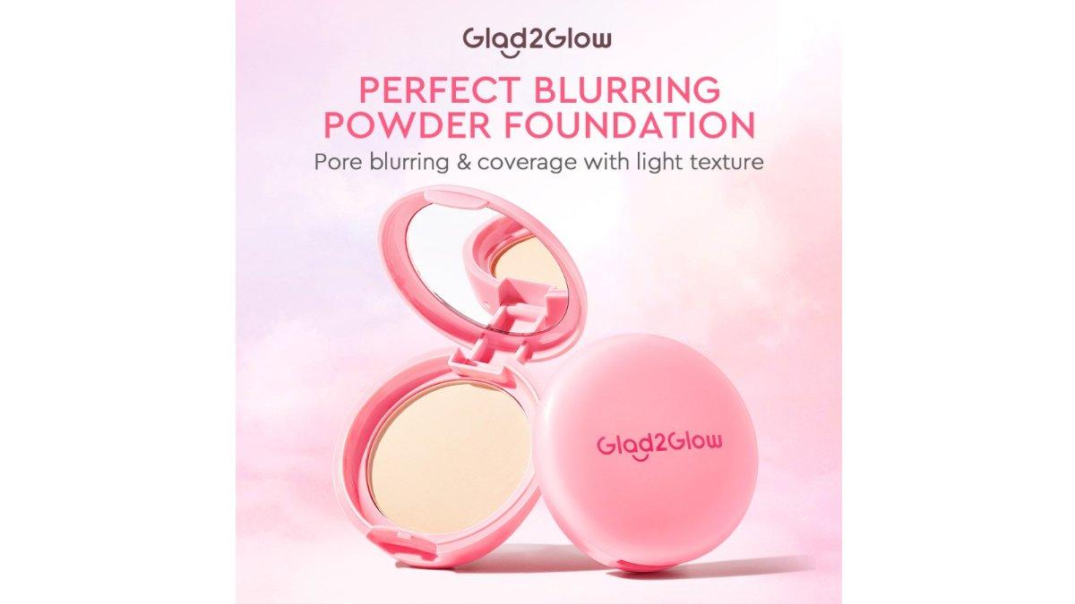 Glad2Glow Perfect Blurring Powder Foundation 