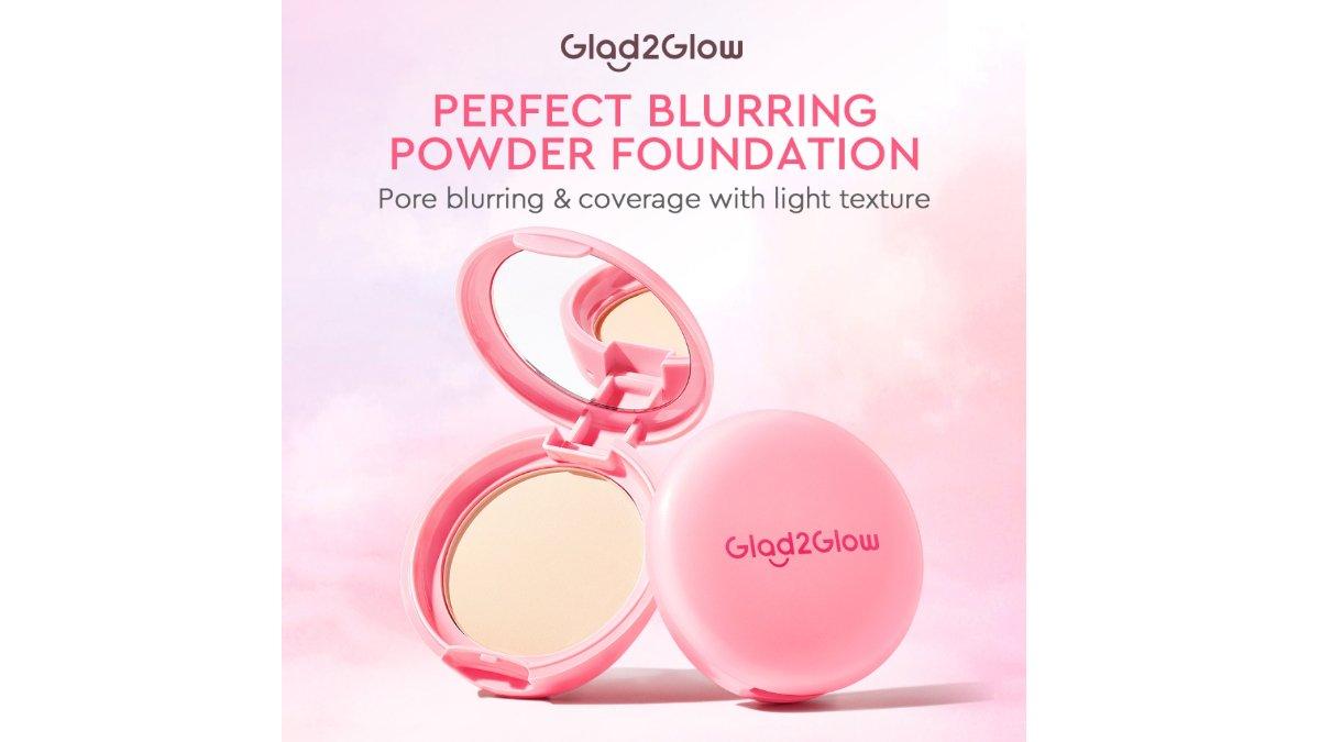 Glad2Glow Perfect Blurring Powder Foundation