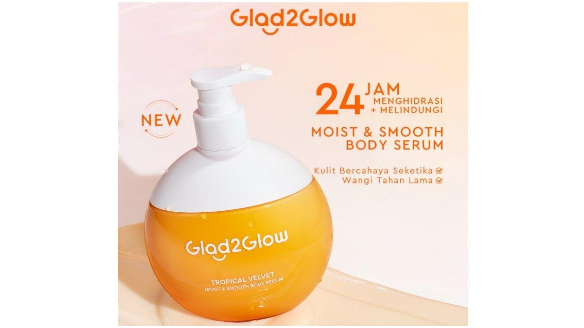 Glad2Glow Tropical Velvet Moist & Smooth Body Serum