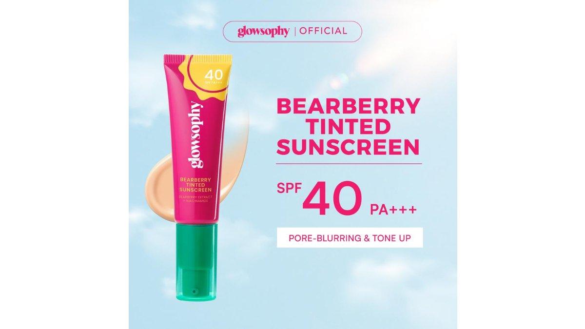 Glowsophy Bearberry Tinted Sunscreen SPF 40 PA+++