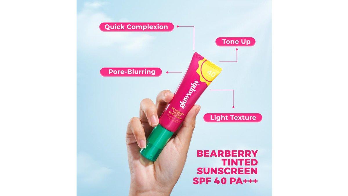 Glowsophy Bearberry Tinted Sunscreen SPF 40 PA+++