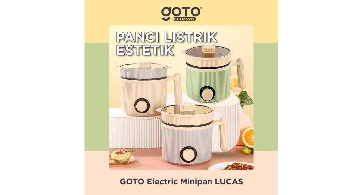 Goto Lucas Panci Listrik Mini Fry Pan