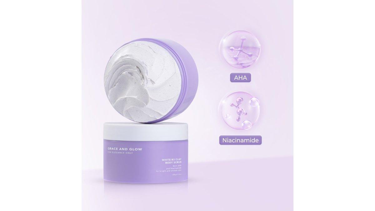 Grace & Glow White-B3 Clay Body Scrub