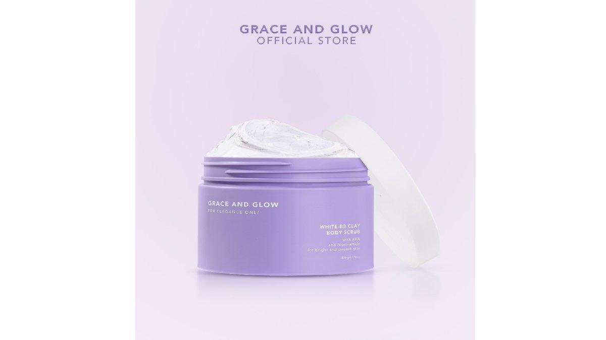 Grace and Glow White-B3 Clay Body Scrub