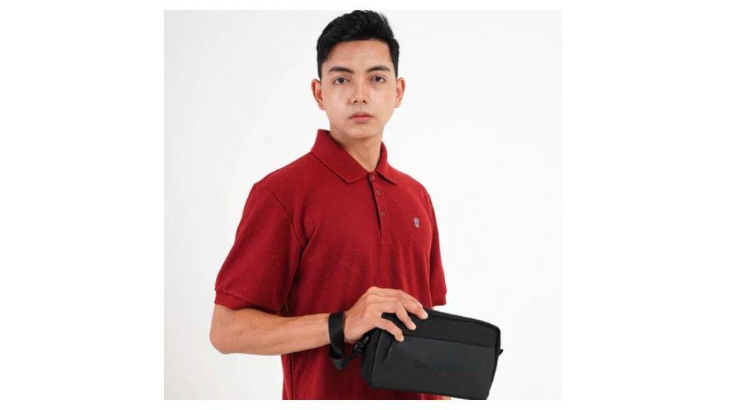 Greenlight Tas Pria 2 in 1 Selempang Genggam Pouch Sling Bag Corvus OL-031124